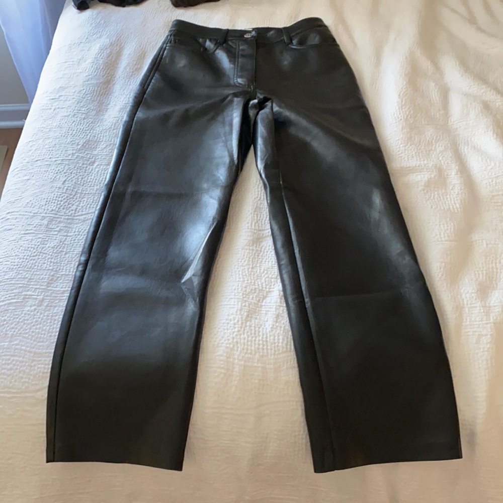 Artizia leather pants size 4